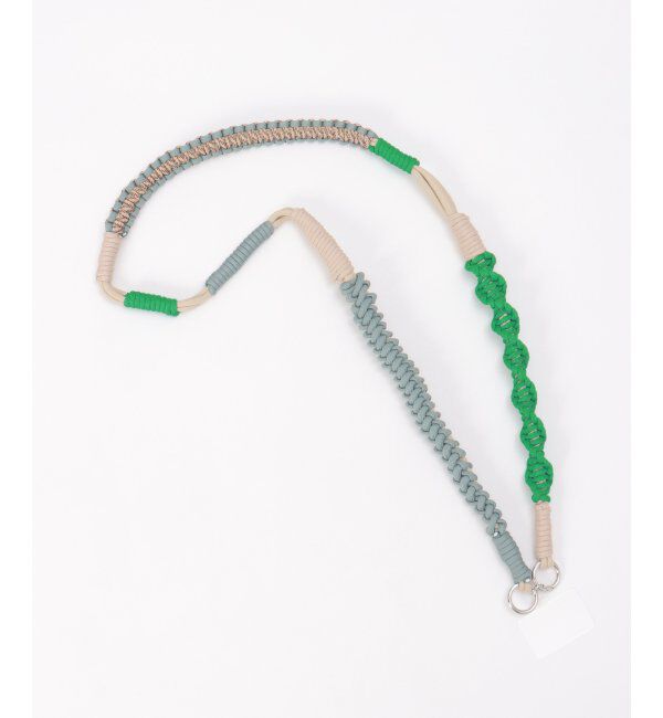 VENCE share style「配色ロープストラップ」|ネックレス|