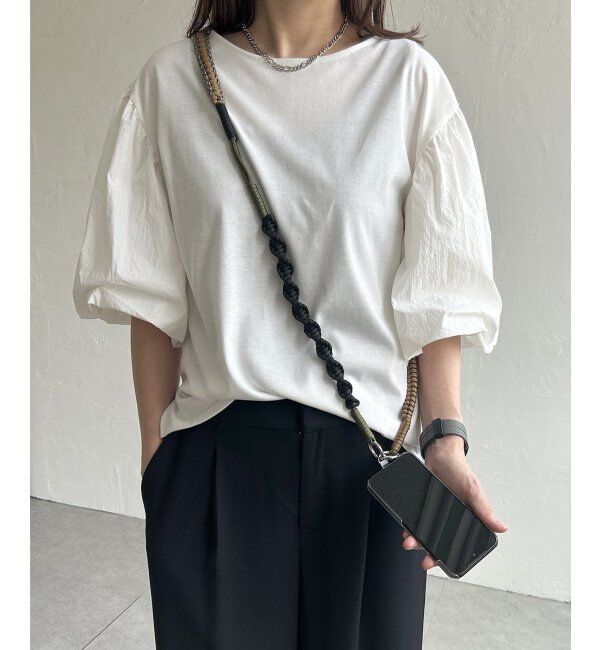 VENCE share style「配色ロープストラップ」|ネックレス|