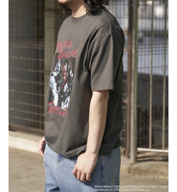 VENCE share style「Michael Jackson マイケル・ジャクソン ThrillerプリントTee」|Tシャツ・カットソー|