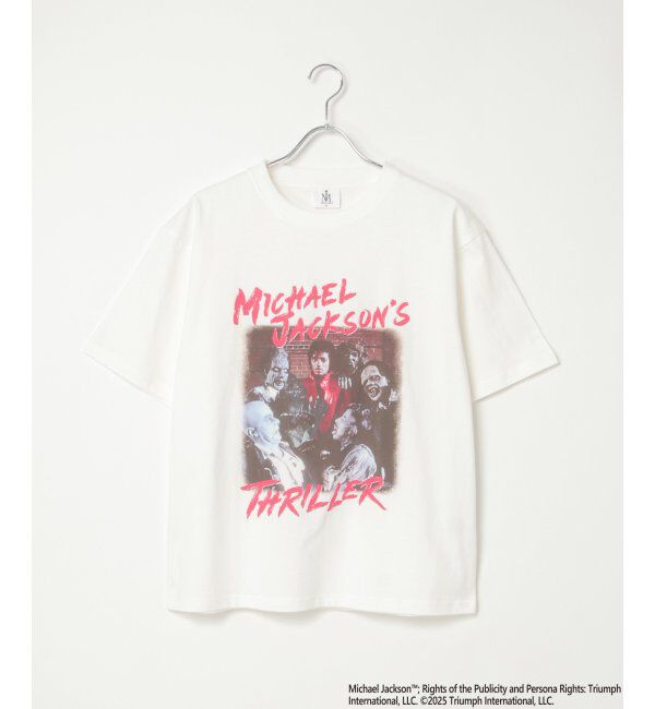 VENCE share style「Michael Jackson マイケル・ジャクソン ThrillerプリントTee」|Tシャツ・カットソー|