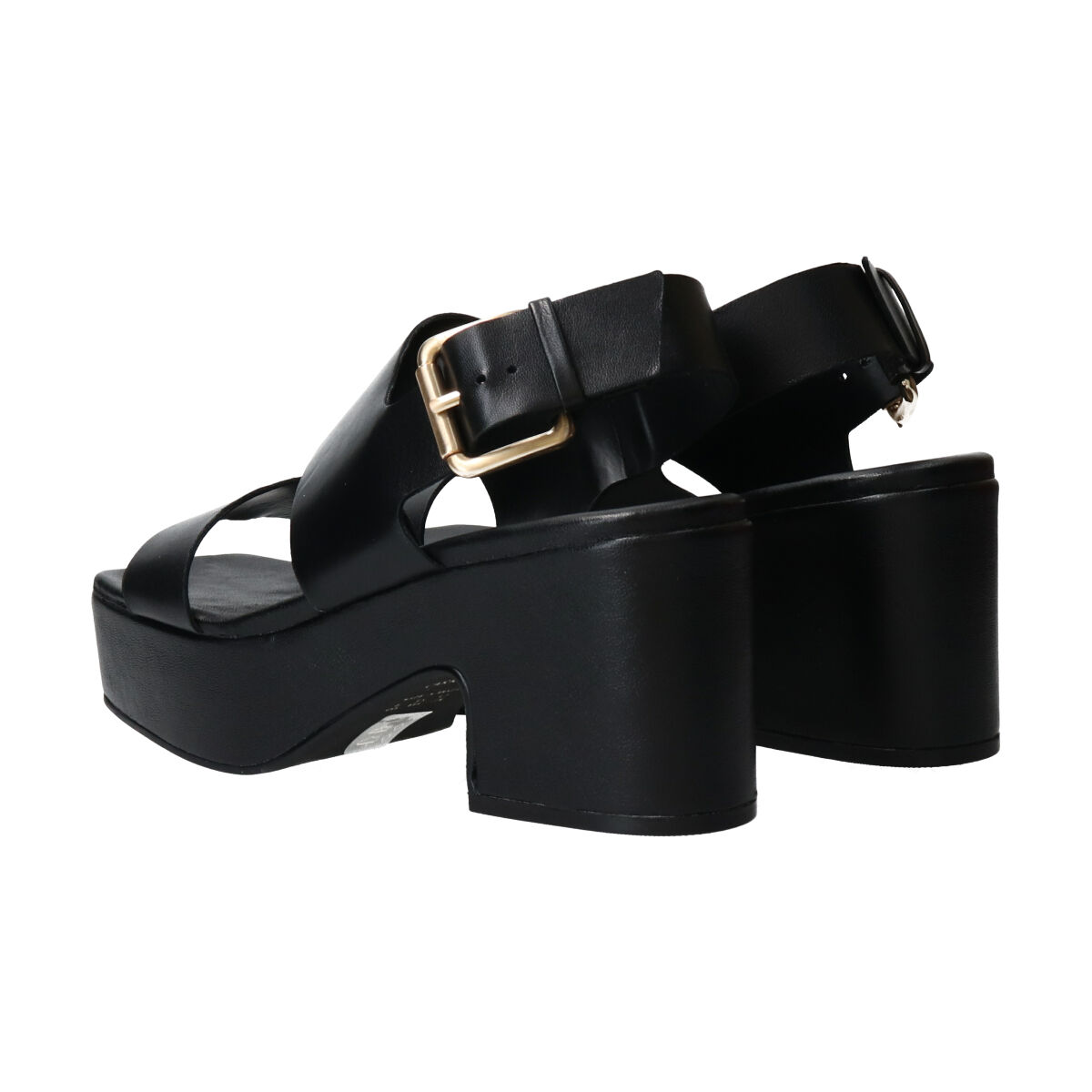 IMPORT SELECT「【CARRANO】厚底ダブルストラップサンダル」|サンダル|