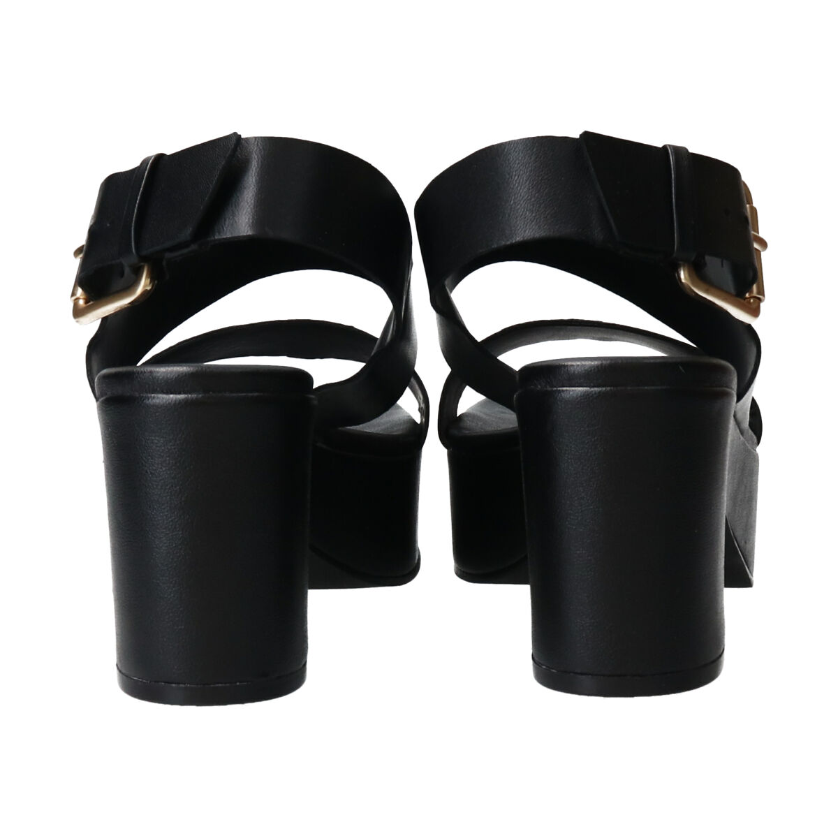 IMPORT SELECT「【CARRANO】厚底ダブルストラップサンダル」|サンダル|