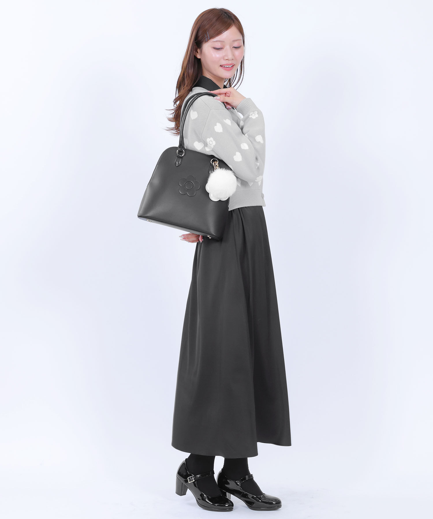 MARY QUANT「ラウンドシェイプ トート」|トートバッグ|