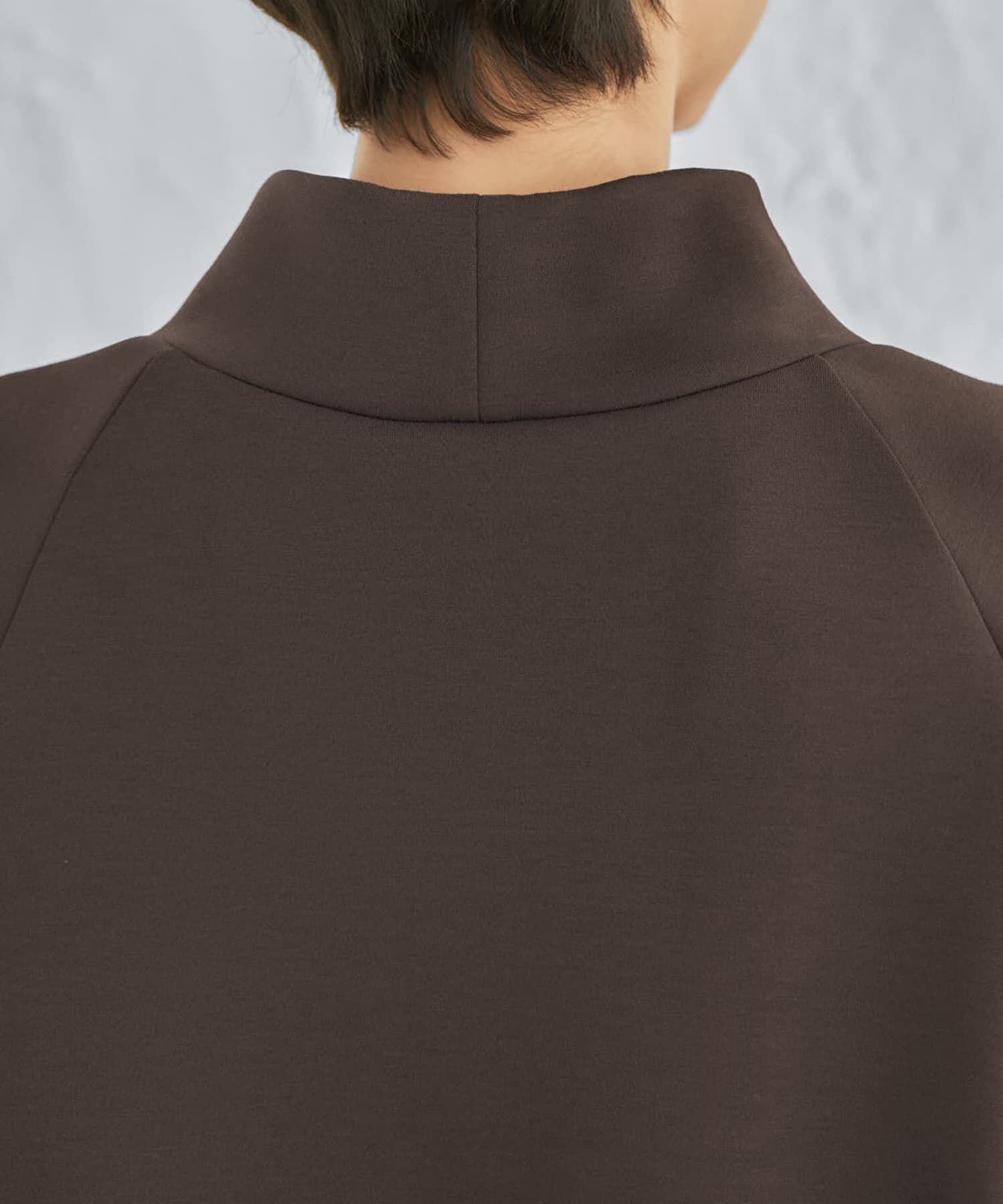 STYLE DELI「【Made in JAPAN】 なめらかダンボールスタンドネックトップス」|Tシャツ・カットソー|