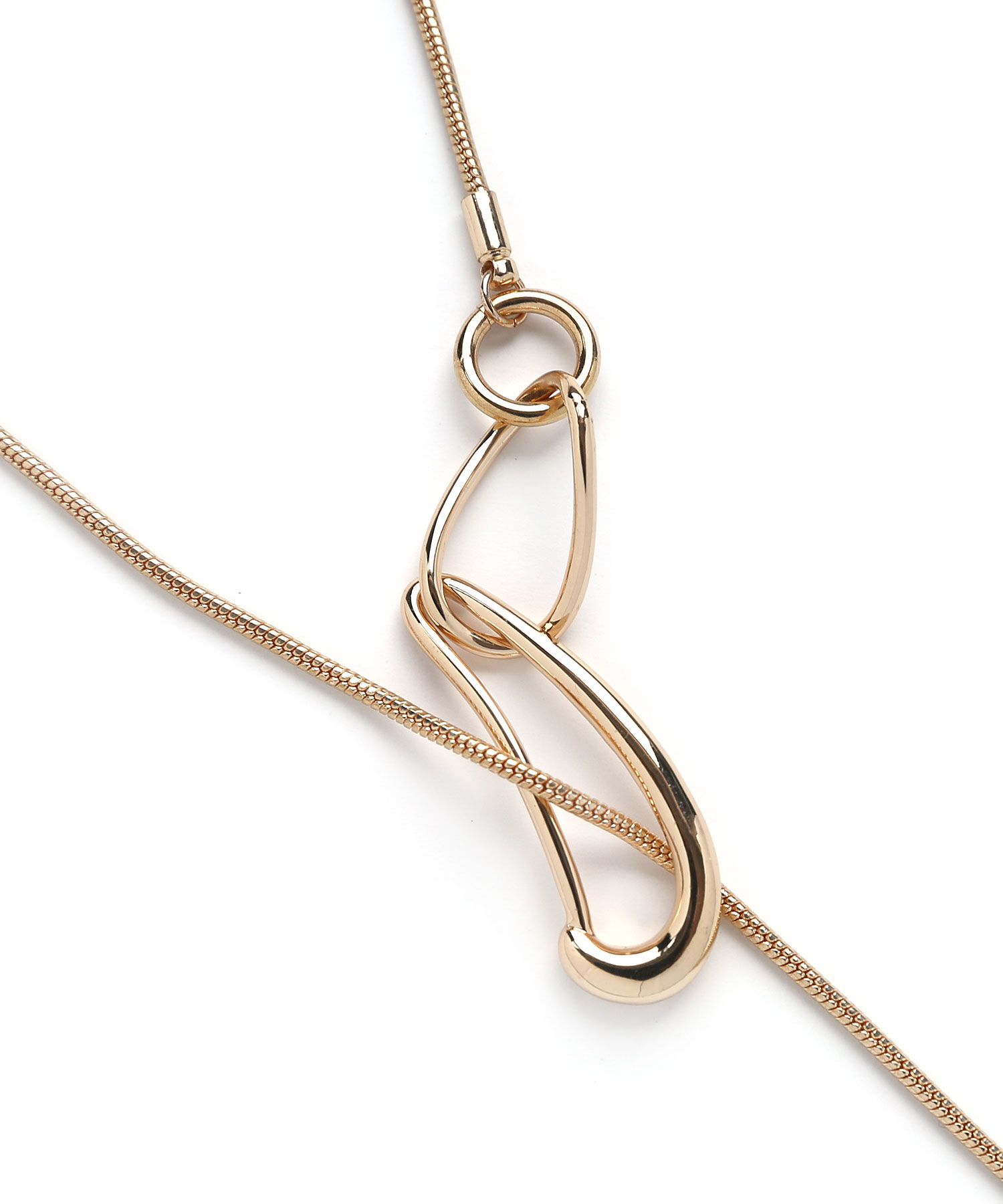 colleca la「Yラインロングチェーンネックレス/ラリエット」|ネックレス|