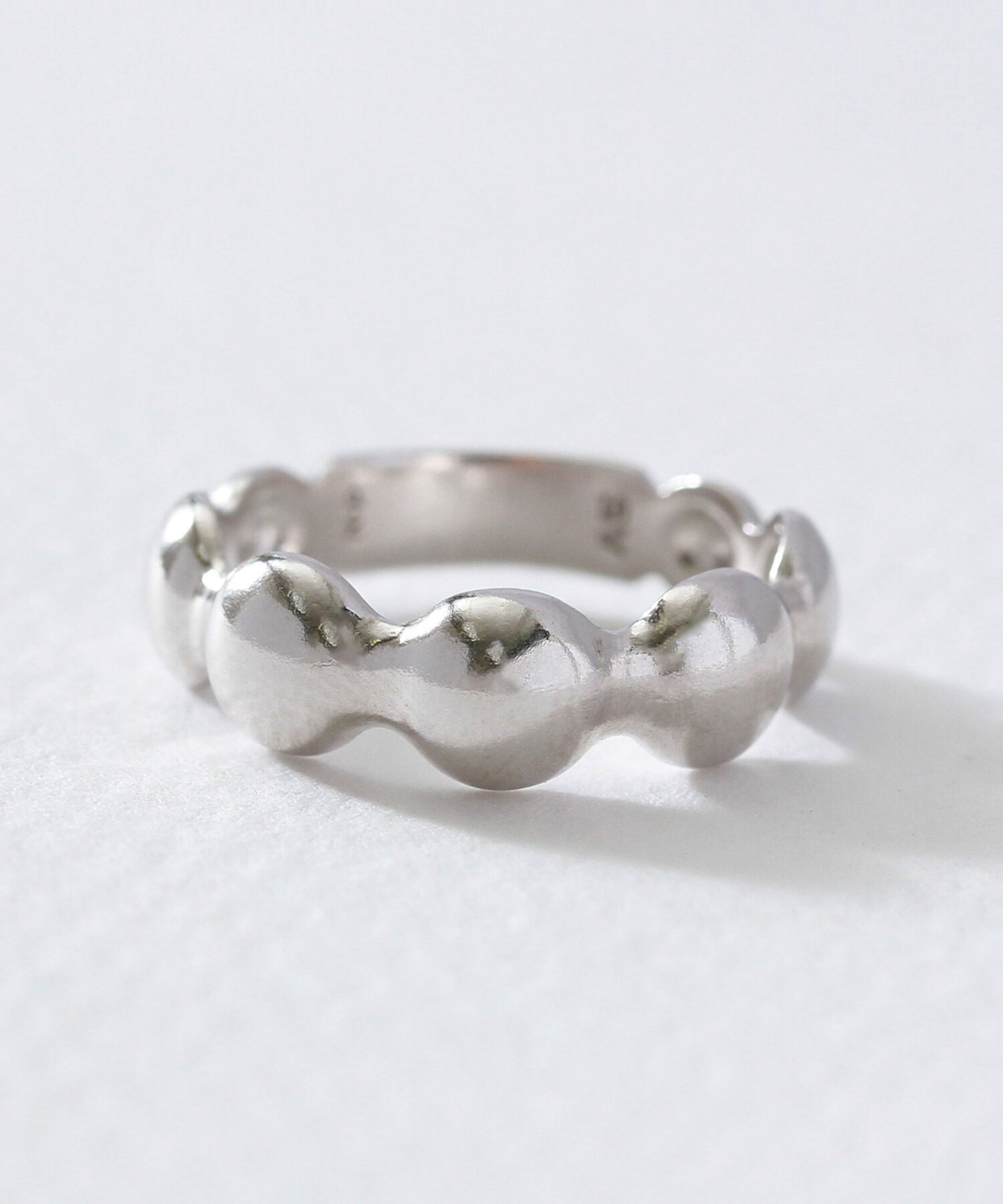  「silver925 ラウンドフォーム ラージ リング (ニッケルフリー)」|リング|SIL