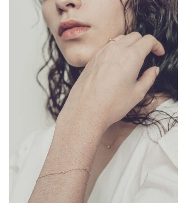 ete「K18 ダイヤモンド ブレスレット「ブライト」」|ブレスレット・バングル|