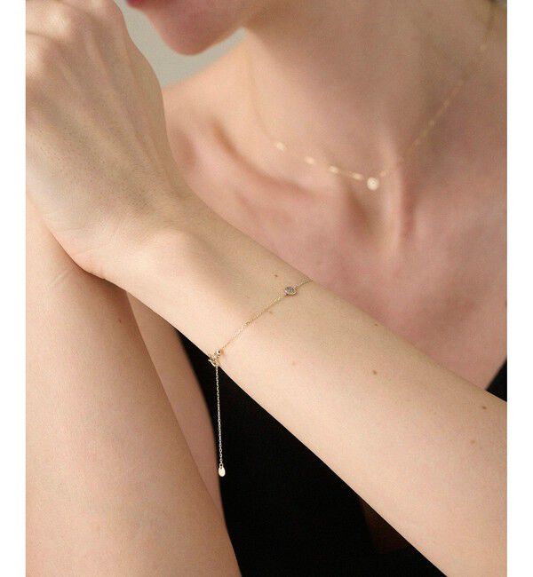 ete「K10YG ブリリアント ブラウンダイヤモンド ブレスレット」|ブレスレット・バングル|