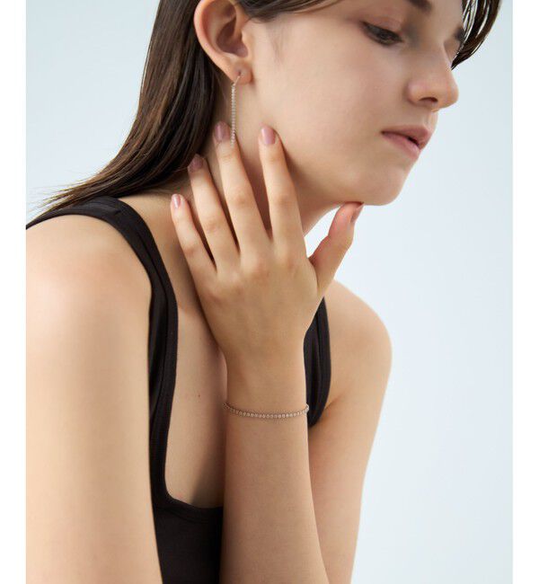 ete「[ラインストーン] ブレスレット /ミディアム」|ブレスレット・バングル|