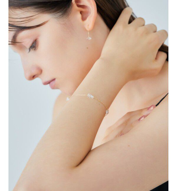 ete「[シャンデリア] K18YG クォーツ ブレスレット」|ブレスレット・バングル|