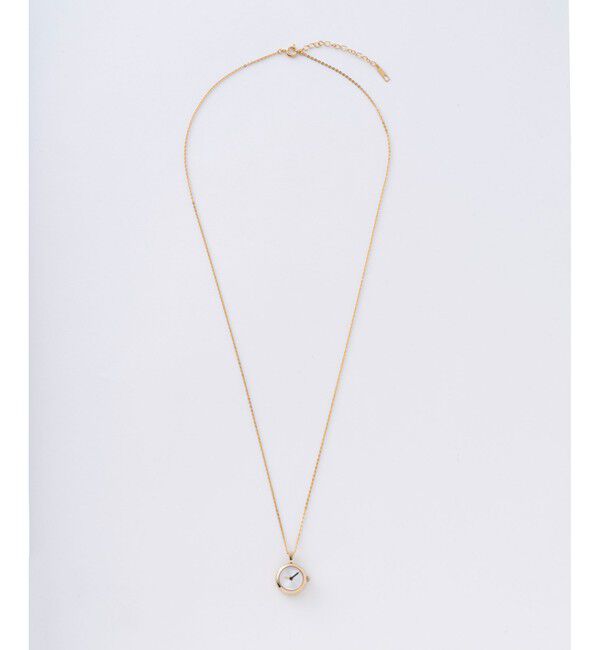 Jouete「タイムピース ネックレス」|腕時計|