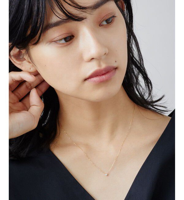 Jouete「K18 ダイヤモンド ネックレス」|ネックレス|