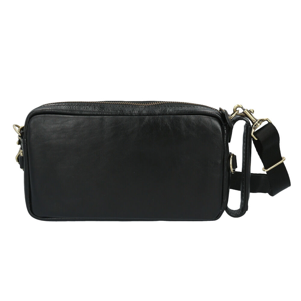 BACKYARD FAMILY「SADDLE サドル 4WAY ショルダーバッグ ショルダーバック 通販 セカンドポーチ ポーチ」|ショルダー・メッセンジャー|ブラック1