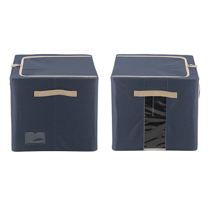 BACKYARD FAMILY「窓付 積み重ね 収納ボックス 72L 衣類収納 通販 衣装ケース 窓付き 折りたたみ式 折り畳み式」|その他|