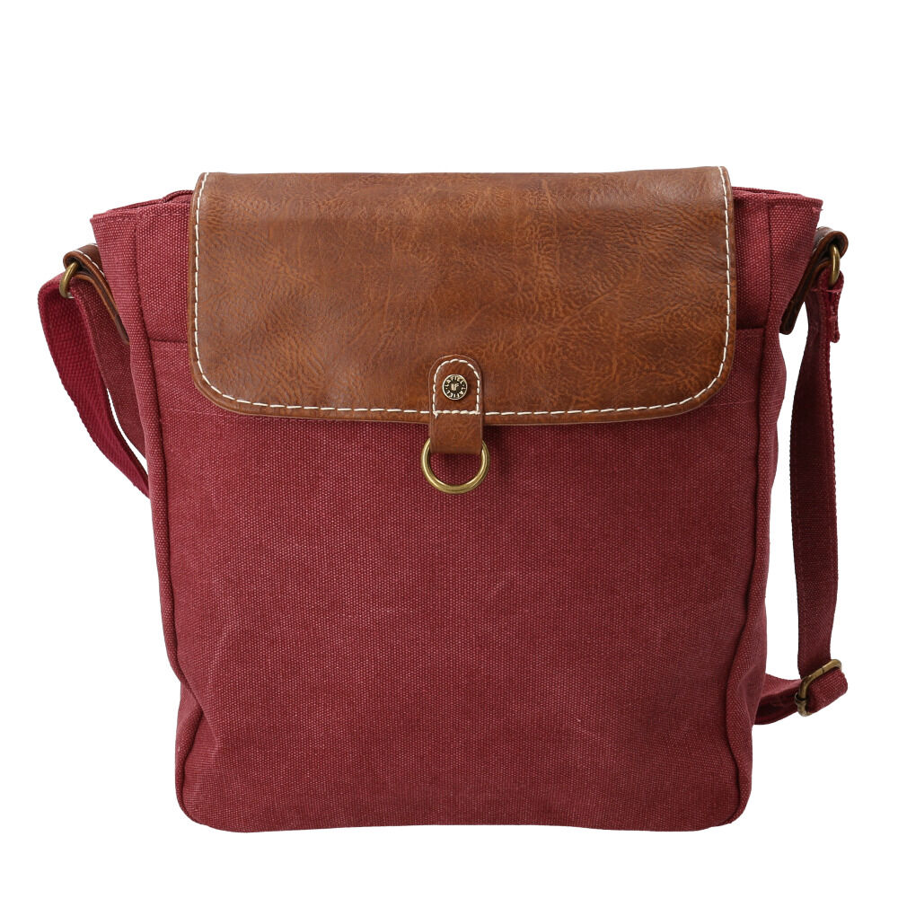 BACKYARD FAMILY「ラフィール バッグ ショルダー 通販 縦型 ショルダーバッグ ショルダーバック 鞄 かばん バック」|ショルダー・メッセンジャー|レッド1