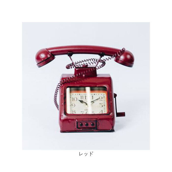 BACKYARD FAMILY「置き時計 おしゃれ 楽天 アンティークモチーフ En Fance EF-CL12 アンファンス」|クロック・置時計|