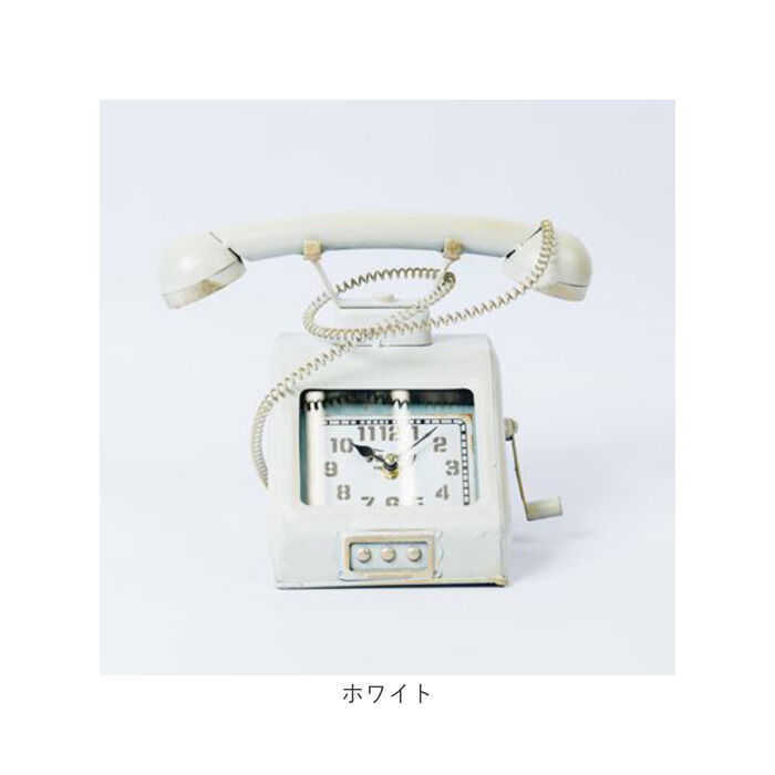 BACKYARD FAMILY「置き時計 おしゃれ 楽天 アンティークモチーフ En Fance EF-CL12 アンファンス」|クロック・置時計|