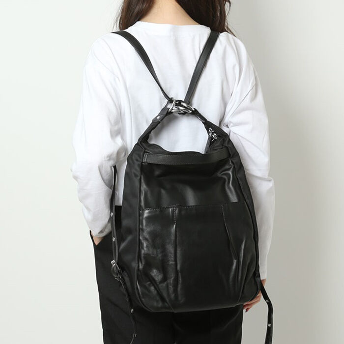 BACKYARD FAMILY「リュック ショルダー 2WAY ラムレザー 通販 リュックサック デイパック ラムレザーバッグ」|リュック|