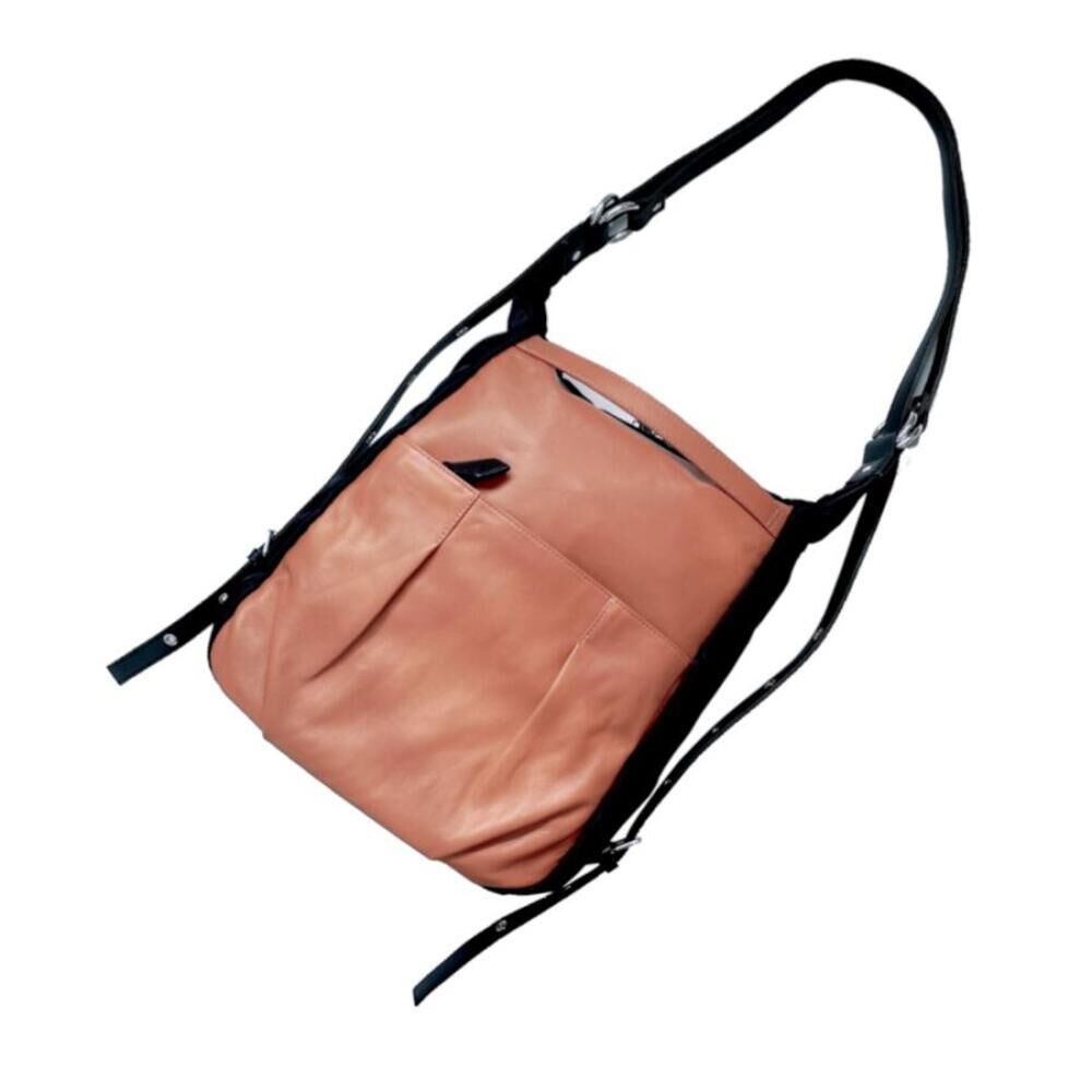 BACKYARD FAMILY「リュック ショルダー 2WAY ラムレザー 通販 リュックサック デイパック ラムレザーバッグ」|リュック|ベージュ2