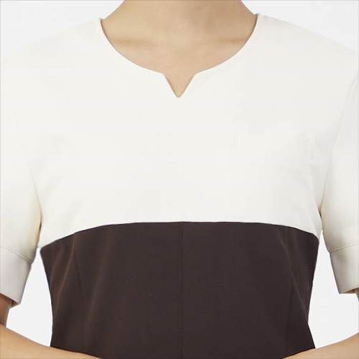 BACKYARD FAMILY「事務 ワンピース 通販 Veriella 02 事務服 エステ ユニフォーム 医療事務 制服」|ワンピース|