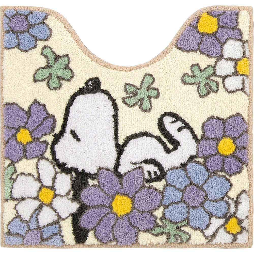 BACKYARD FAMILY「トイレマット キャラクター 通販 足元マット 便所マット トイレ用品 トイレタリー 滑りにくい」|トイレタリー・ランドリーグッズ|ブルー1