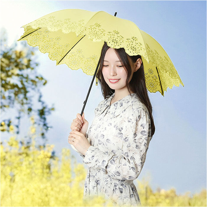 BACKYARD FAMILY「ビコーズ 日傘 長傘 通販 because 傘 B-943580 レディース おしゃれ UVカット」|傘|