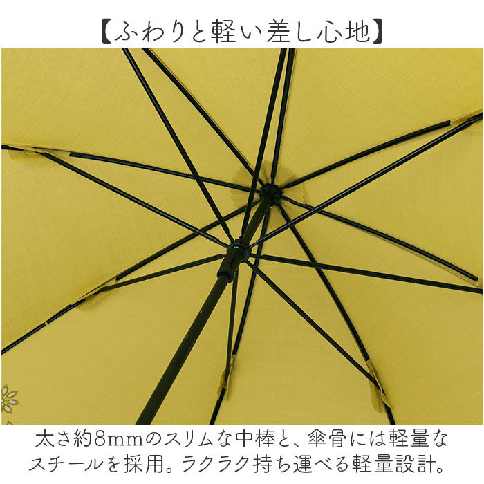 BACKYARD FAMILY「ビコーズ 日傘 長傘 通販 because 傘 B-943580 レディース おしゃれ UVカット」|傘|