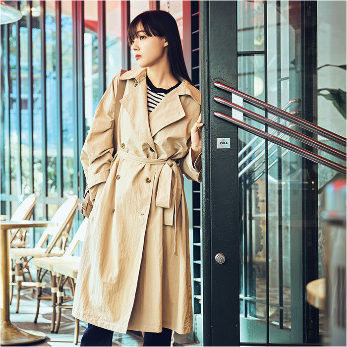 BACKYARD FAMILY「レインコート レディース 通販 トレンチコート コート 春 アウター ブランド because」|その他|