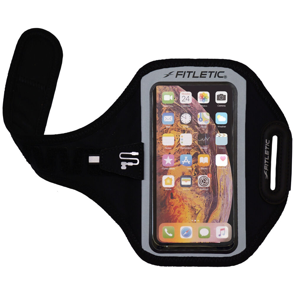BACKYARD FAMILY「アームバンド スマホ ランニング 通販 アーム バンド スマートフォン 防水 揺れにくい 小物収納」|スポーツ|ブラック2