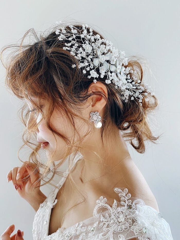 BACKYARD FAMILY「Just Married ピアス E-108 通販 スタッドピアス パール レディース」|その他|