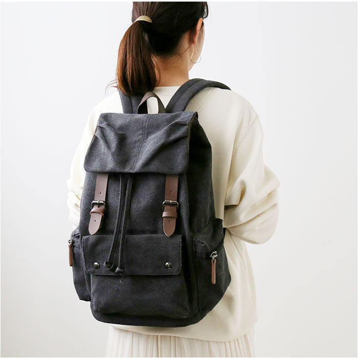 BACKYARD FAMILY「リュック メンズ おしゃれ 通販 キャンバス リュックサック バックパック デイパック 通学 通勤」|リュック|