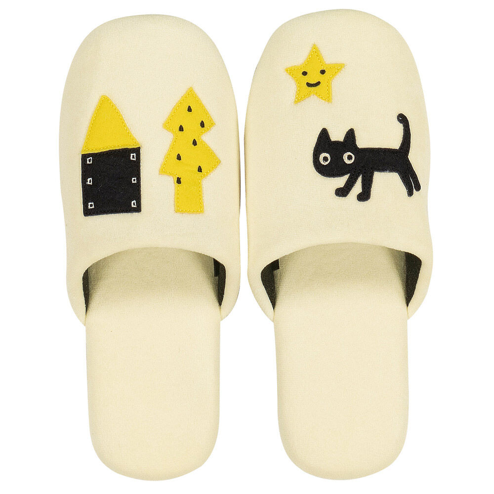 BACKYARD FAMILY「トイレスリッパ おしゃれ かわいい 通販 ルームシューズ スリッパ ルームスリッパ」|ルームシューズ|ホワイト1