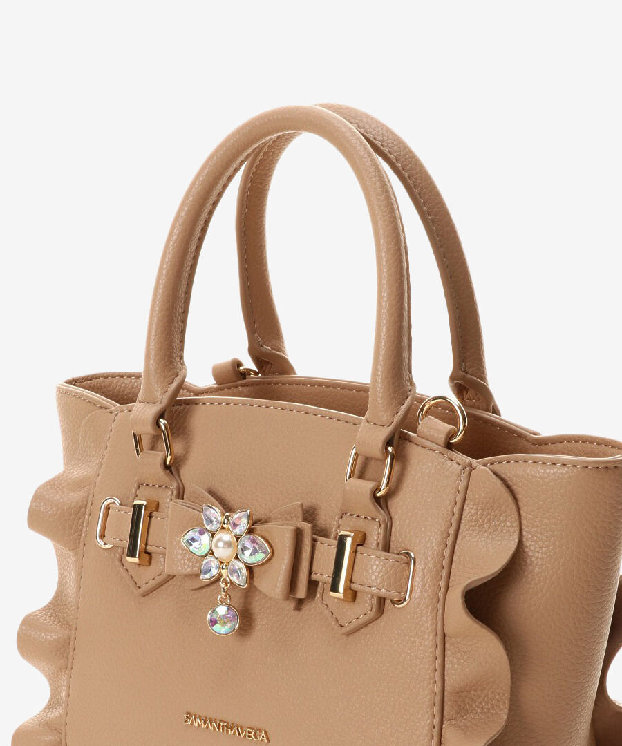 Samantha Vega「ビジューリボンフラッター(ミニ)」|ショルダー・メッセンジャー|