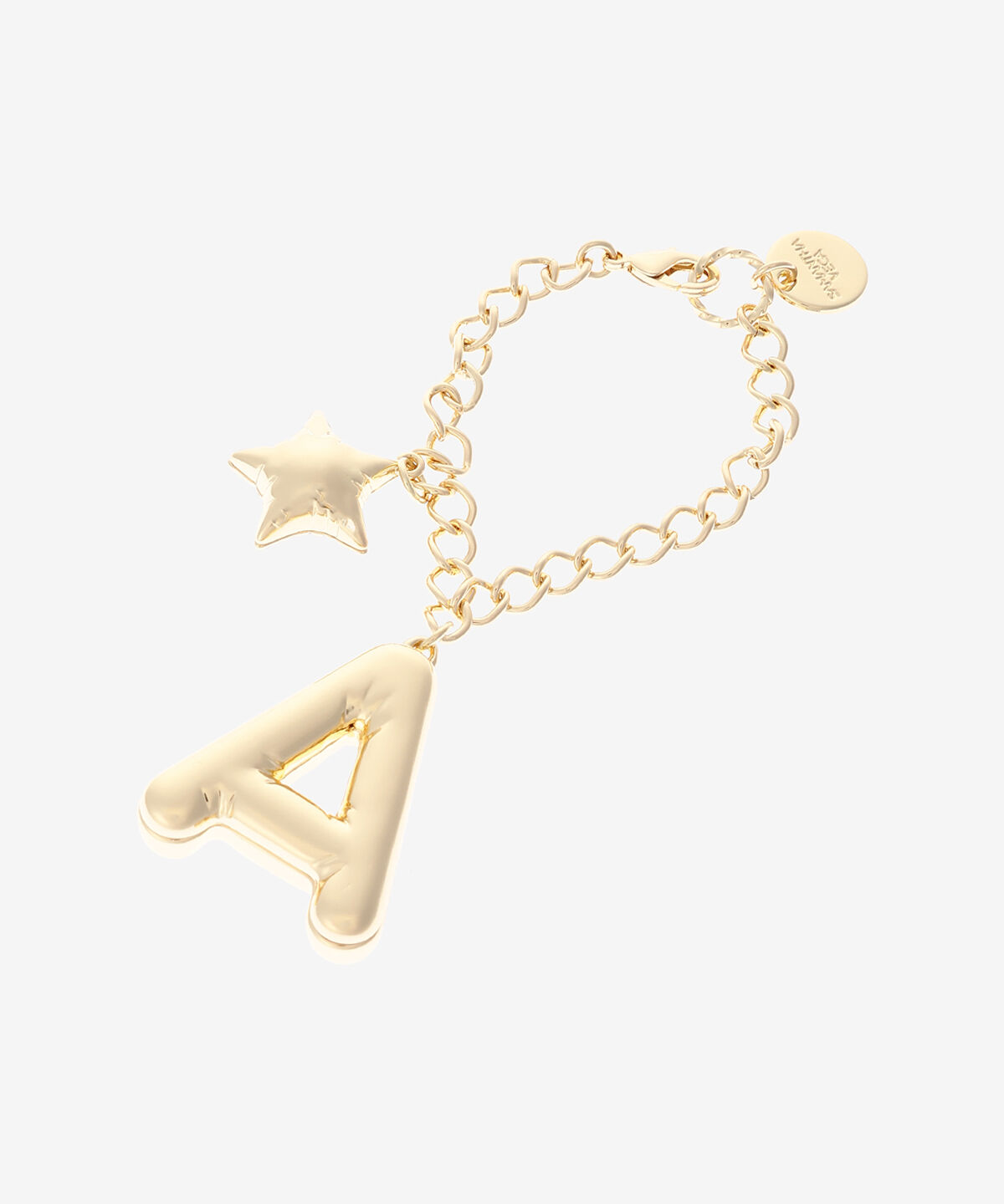 Samantha Vega「バルーンイニシャルチャーム（A）」|チャーム・キーホルダー|ゴールド