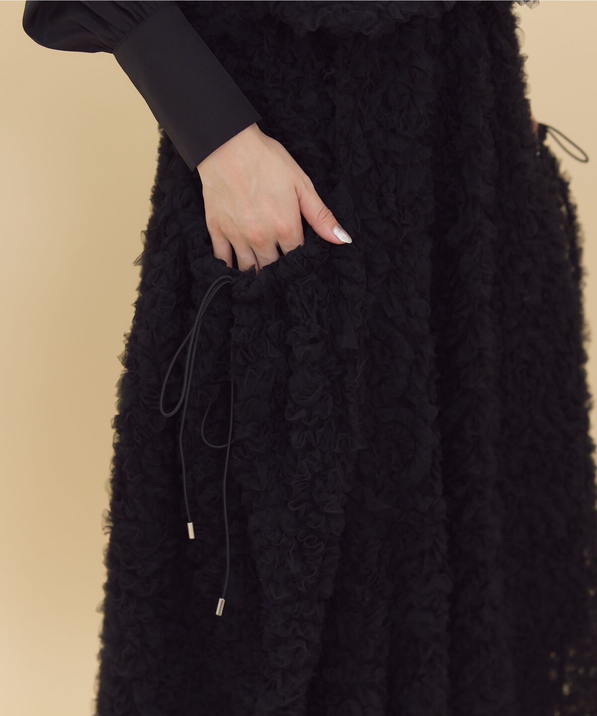 REDYAZEL「チュールボリュームスカート」|フレア|