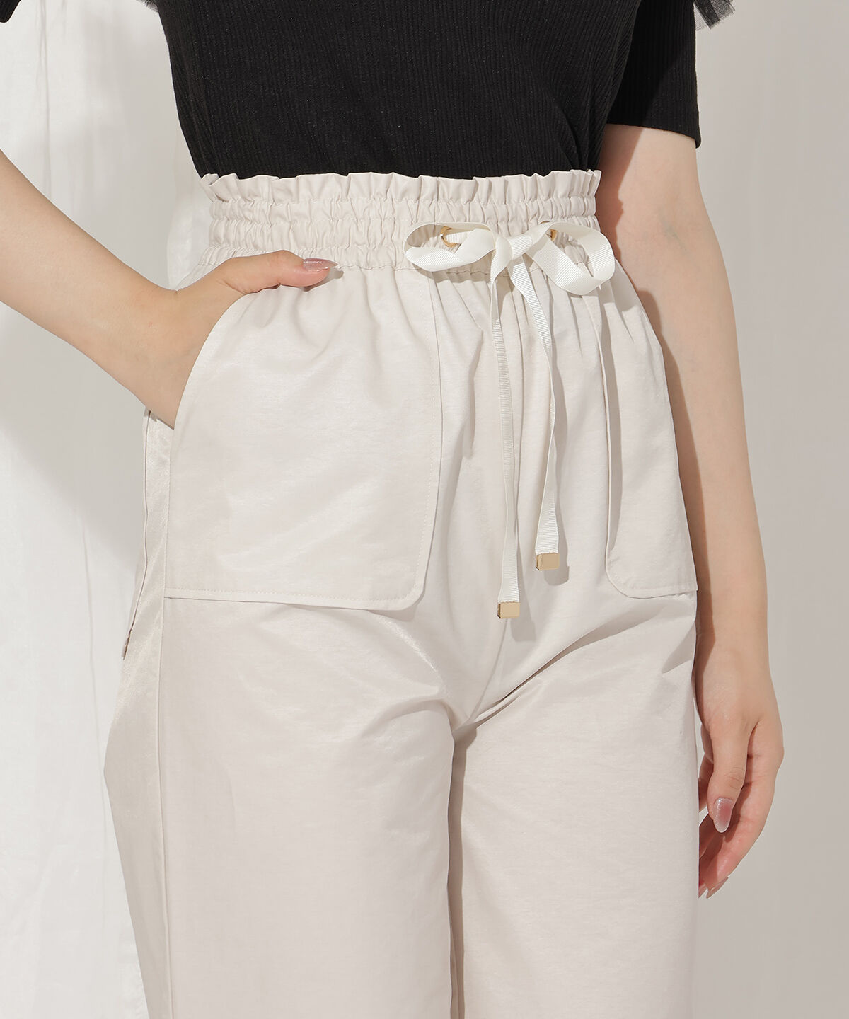 WILLSELECTION「ウエストリボンカーゴパンツ」|その他|