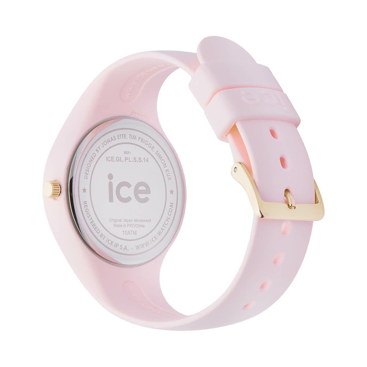 ICE-WATCH「〈ICE WATCH(ｱｲｽｳｫｯﾁ)〉ICE glam pastel ﾋﾟﾝｸﾚﾃﾞｲ ｽﾓｰﾙ」|腕時計|