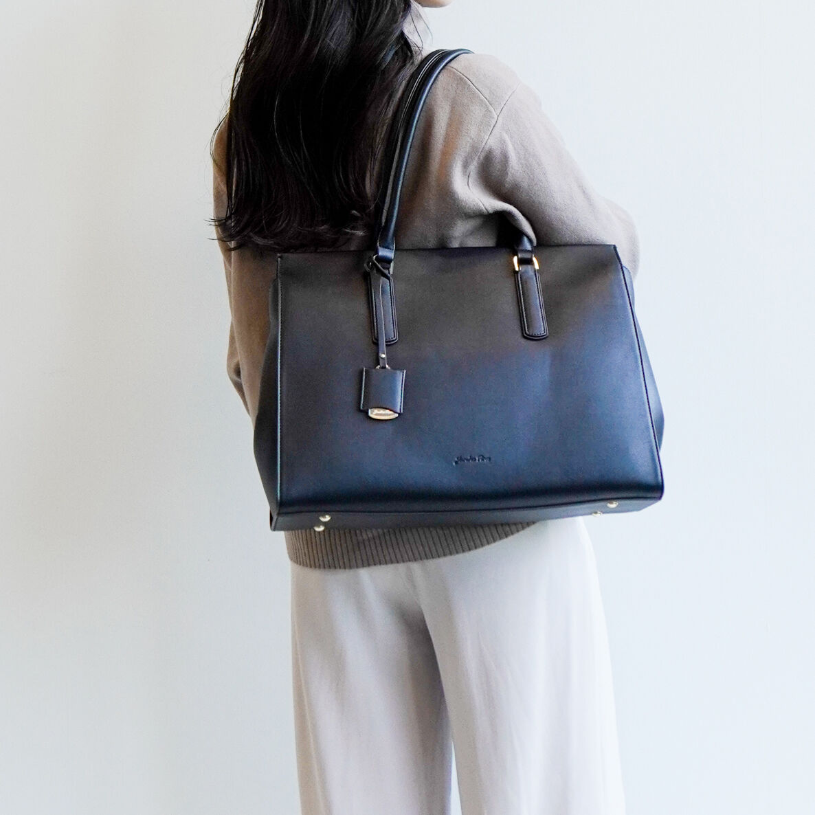 Jewelna Rose「Jewelna Rose OLバッグ エト トートバッグ 横型 A4サイズ 13.3インチPC収納 11931」|トートバッグ|