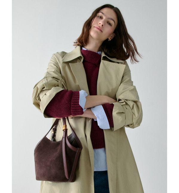 kate spade new york「デコ スエード スモール チューリップ トート バッグ」|ショルダー・メッセンジャー|