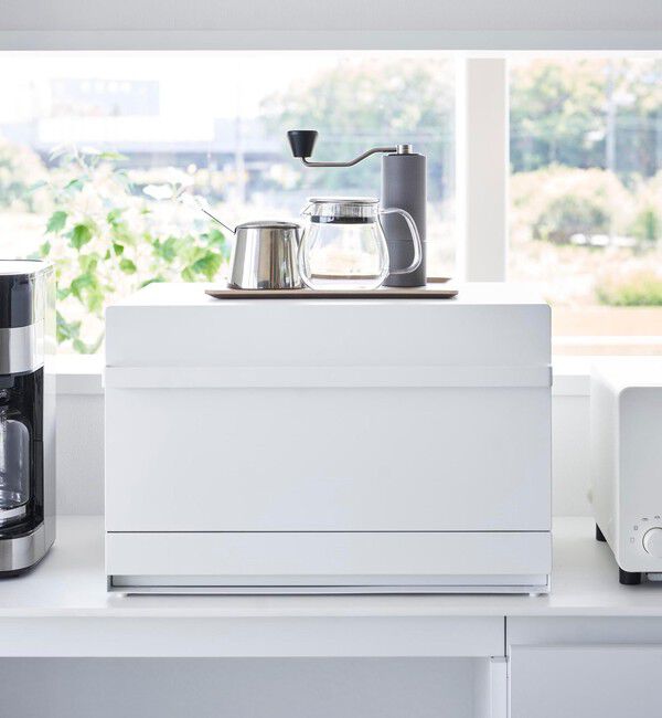 Style for Living「＜tower＞ブレッドケース 引き出し2段」|食器・キッチングッズ|WHITE