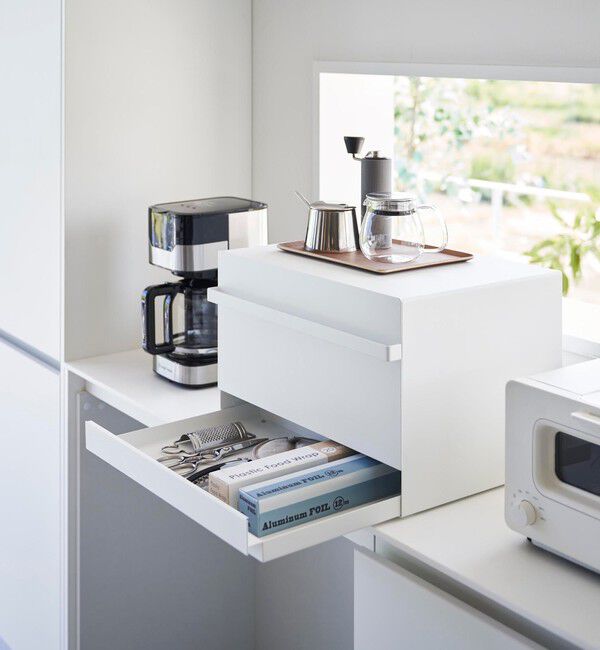 Style for Living「＜tower＞ブレッドケース 引き出し2段」|食器・キッチングッズ|