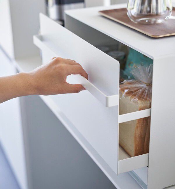 Style for Living「＜tower＞ブレッドケース 引き出し2段」|食器・キッチングッズ|