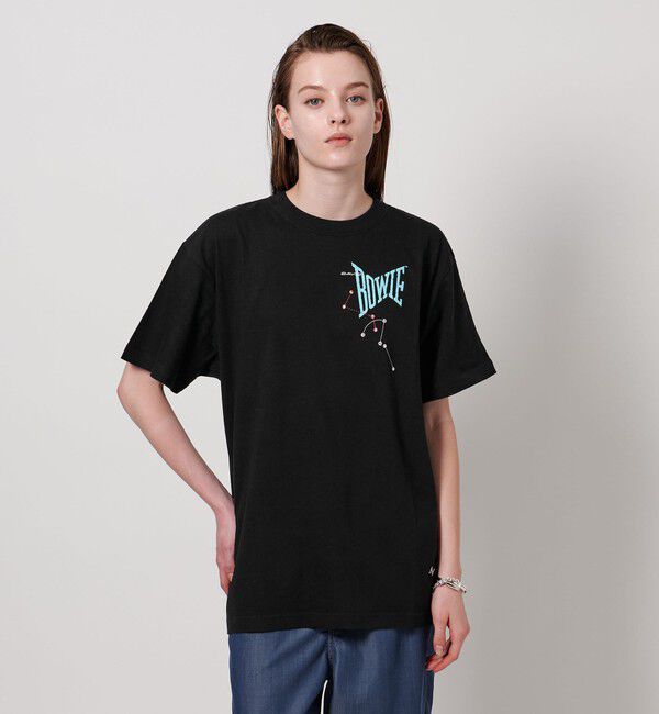 ASTRAET「＜ASTRAET＞D/BOWIE 83TOUR2 プリントTシャツ」|Tシャツ・カットソー|