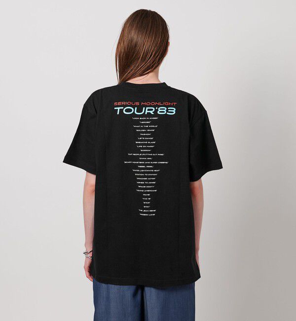 ASTRAET「＜ASTRAET＞D/BOWIE 83TOUR2 プリントTシャツ」|Tシャツ・カットソー|