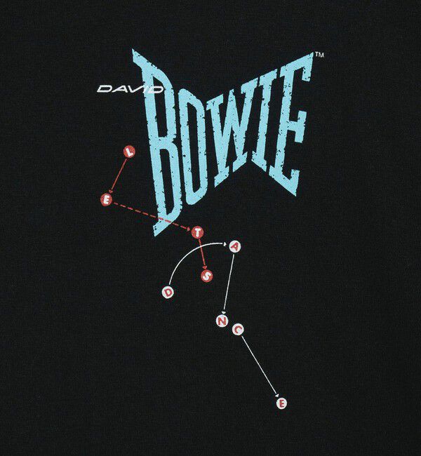 ASTRAET「＜ASTRAET＞D/BOWIE 83TOUR2 プリントTシャツ」|Tシャツ・カットソー|