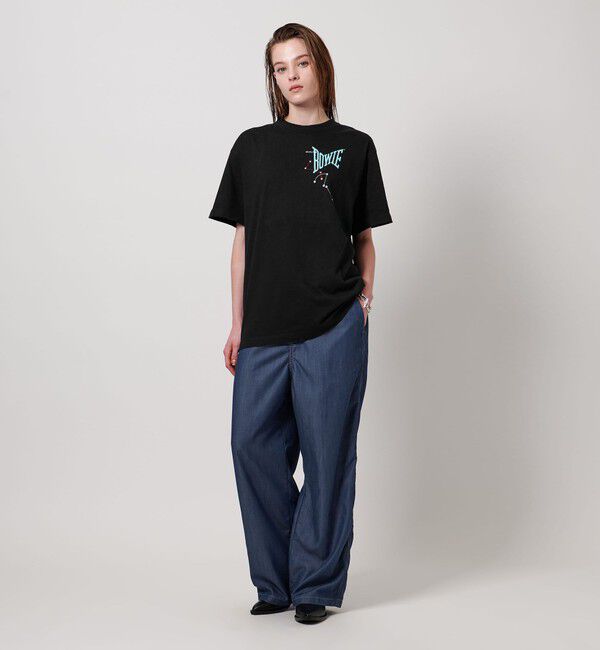 ASTRAET「＜ASTRAET＞D/BOWIE 83TOUR2 プリントTシャツ」|Tシャツ・カットソー|