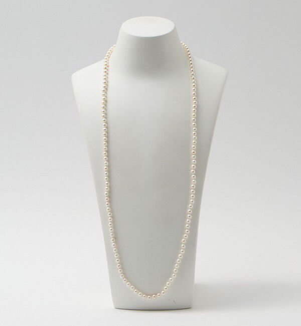 UNITED ARROWS「イミテーションパール ノット ネックレス」|ネックレス|