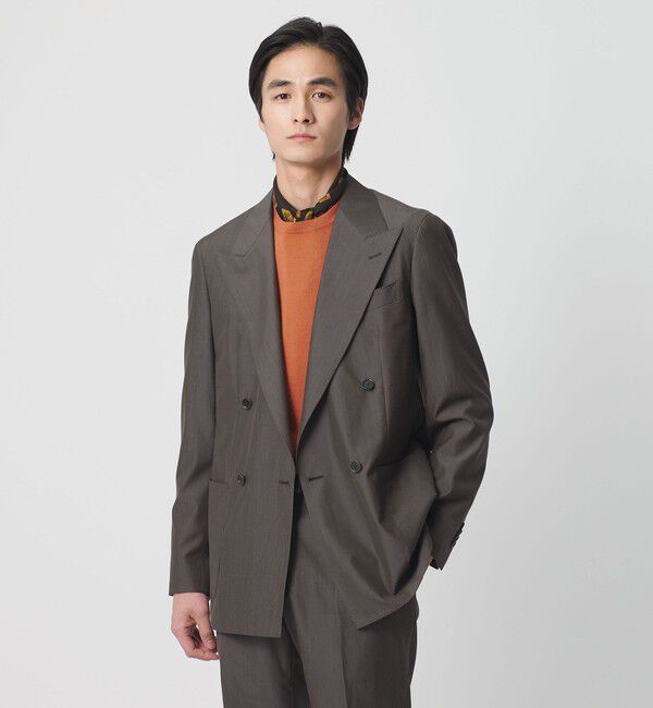 UNITED ARROWS「コットン ハイゲージ クルーネック ニット」|ニット・セーター|