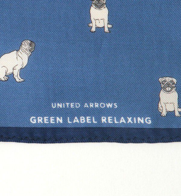 UNITED ARROWS green label relaxing「GLR シーアイランド パグ ハンカチ」|ハンカチ|