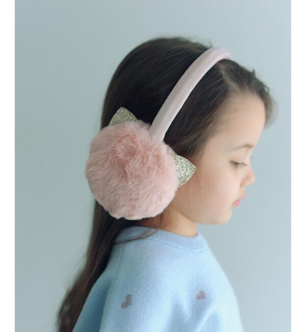 UNITED ARROWS green label relaxing「＜Rockahula Kids＞キャット型 イヤマフ / Cat Earmuffs / キッズ  」|イヤーマフ|LT.PINK